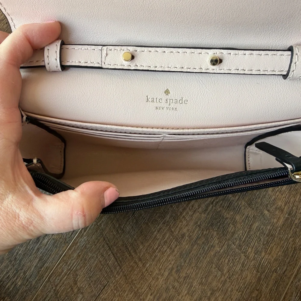Kate Spade Black Scalloped Crossbody Bag - Picture 6 of 7